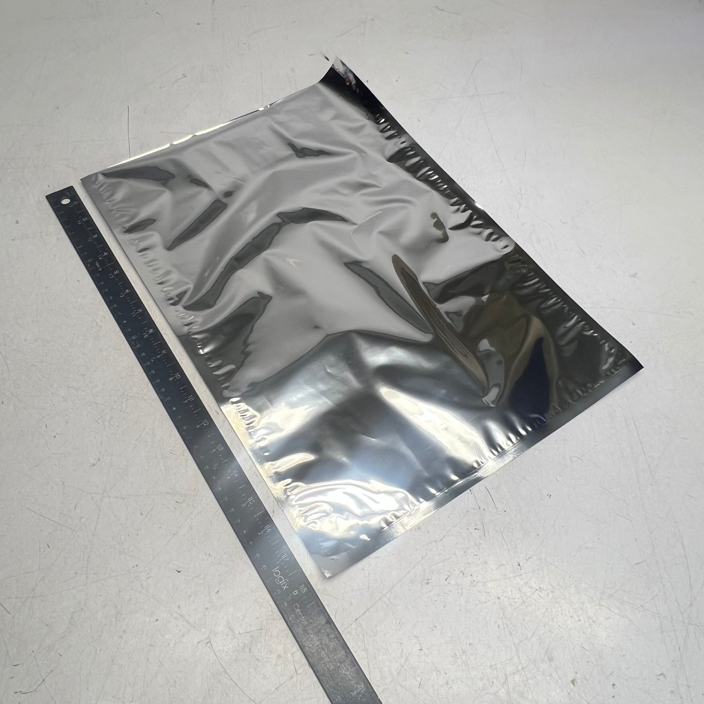 ZA@ ULINE (500 PACK) Metalized Food Bag for Food Preserving 12 x 18" Clear S-6180
