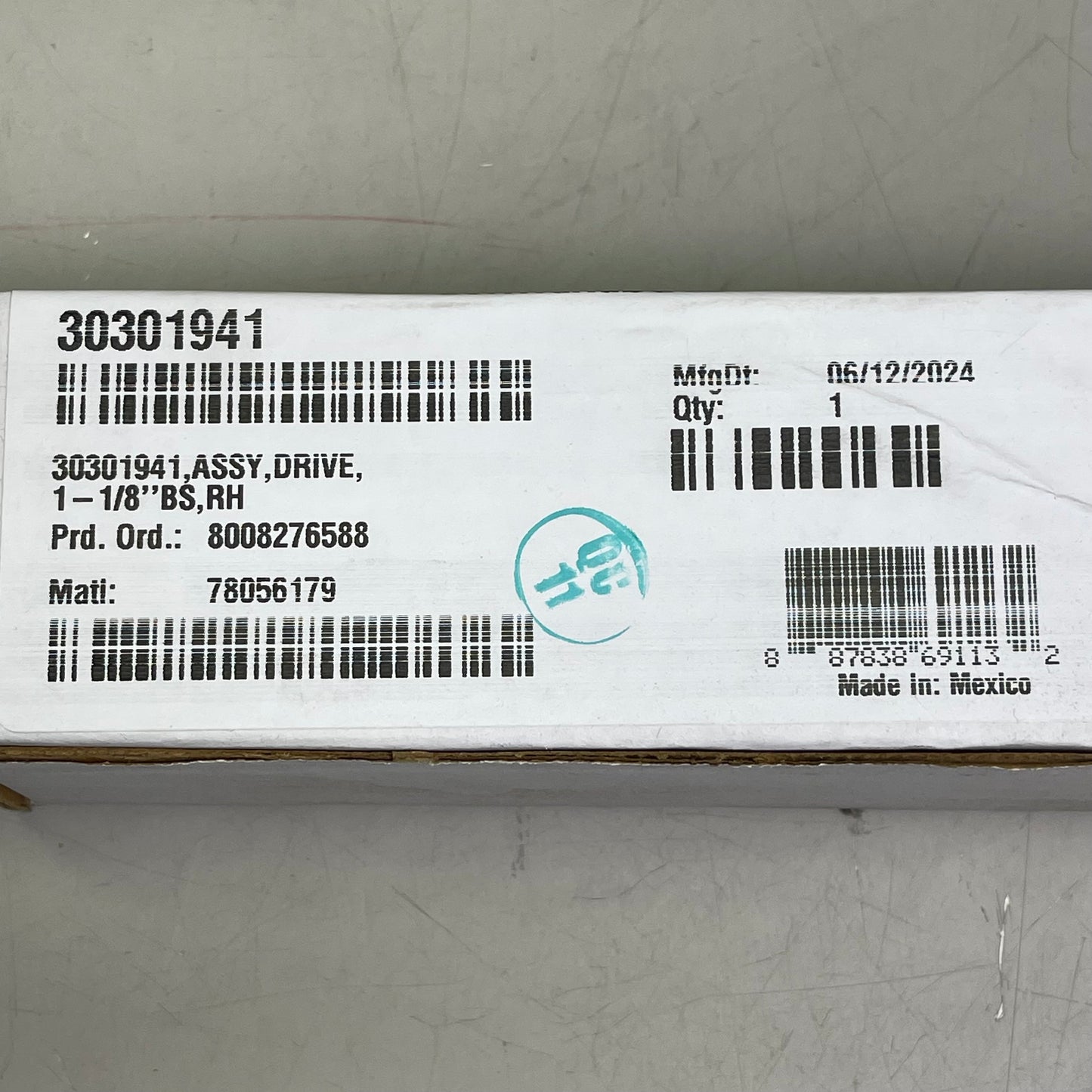 DORMAKABA Simplex 3000 Series Backset Adaptor 28mm RH Black KABA-30301941