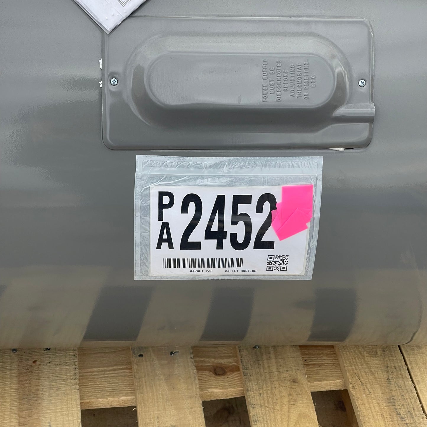 ZA@ RHEEM Hybrid Water Heater 50 gal Grey XE50T10H45U1 (AS-IS)(A)