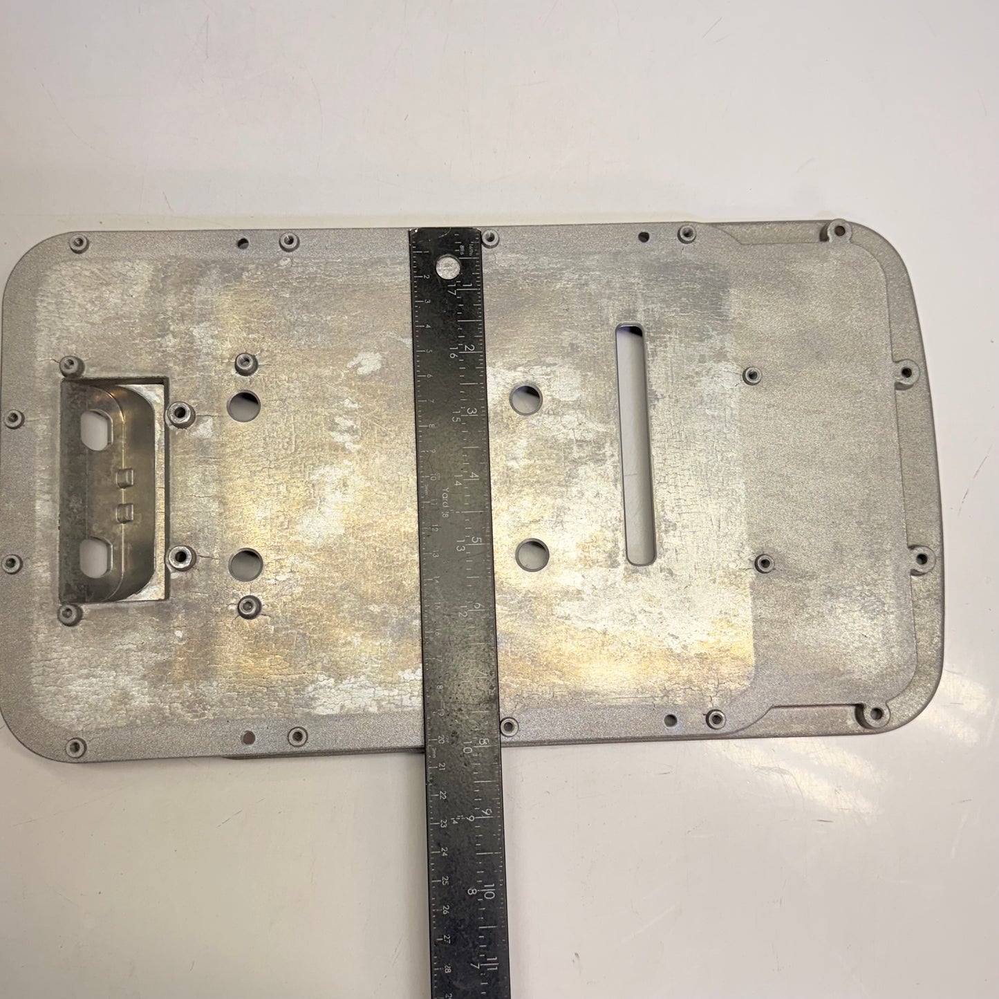 ZA@ Pallet of DAFTEN DIECASTING (330 lbs) *ALUMINUM* Adaptor Plate CNL 1H-P005493-NP