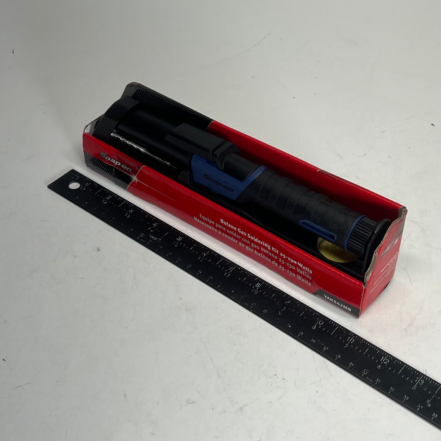 SNAP ON Butane Gas Soldering Kit All-in-one Ignition Switch Blue YAKS42MB