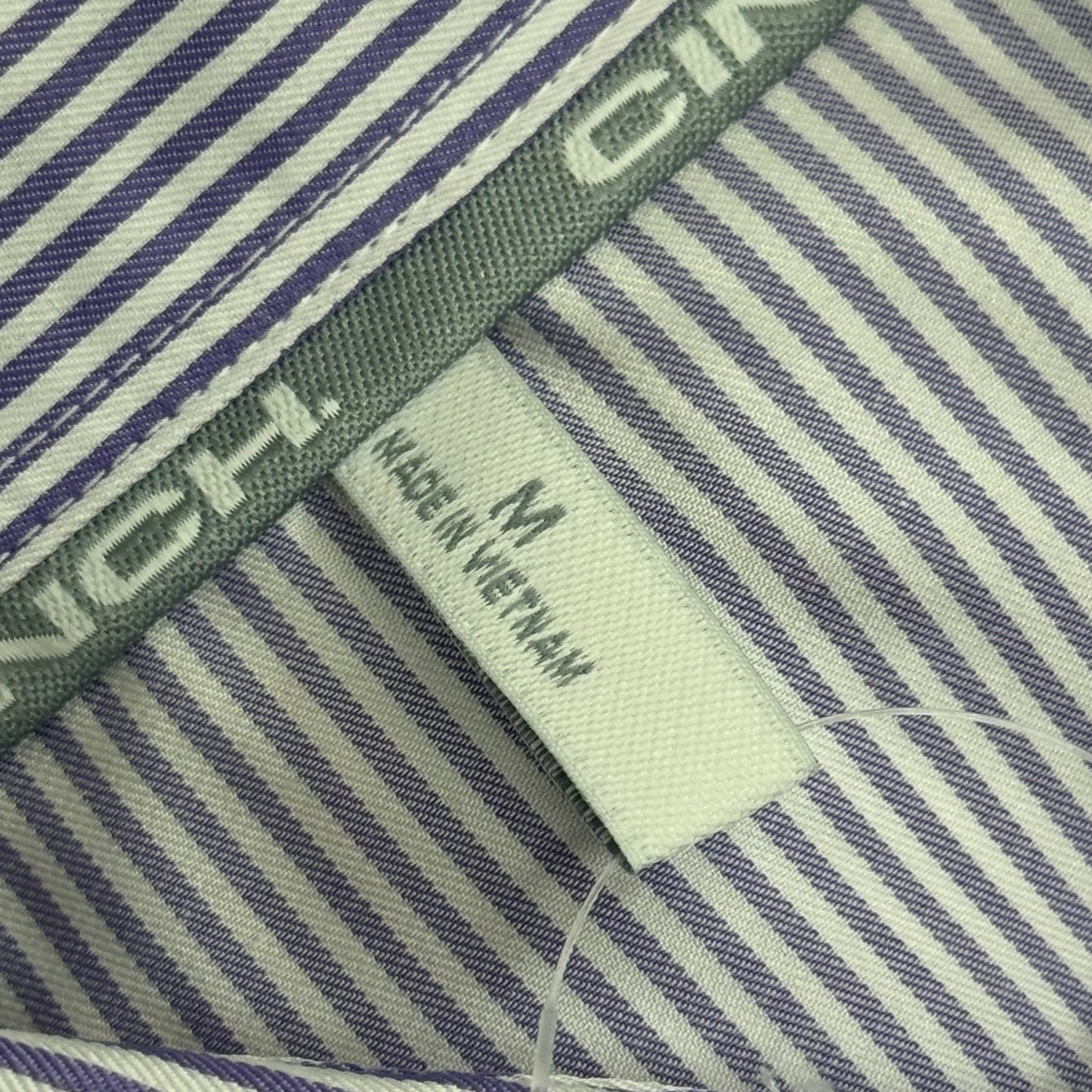 CINCH Long Sleeve & Shirt Tail Stripe Button Down Top Women's SZ M Purple MSW9164087