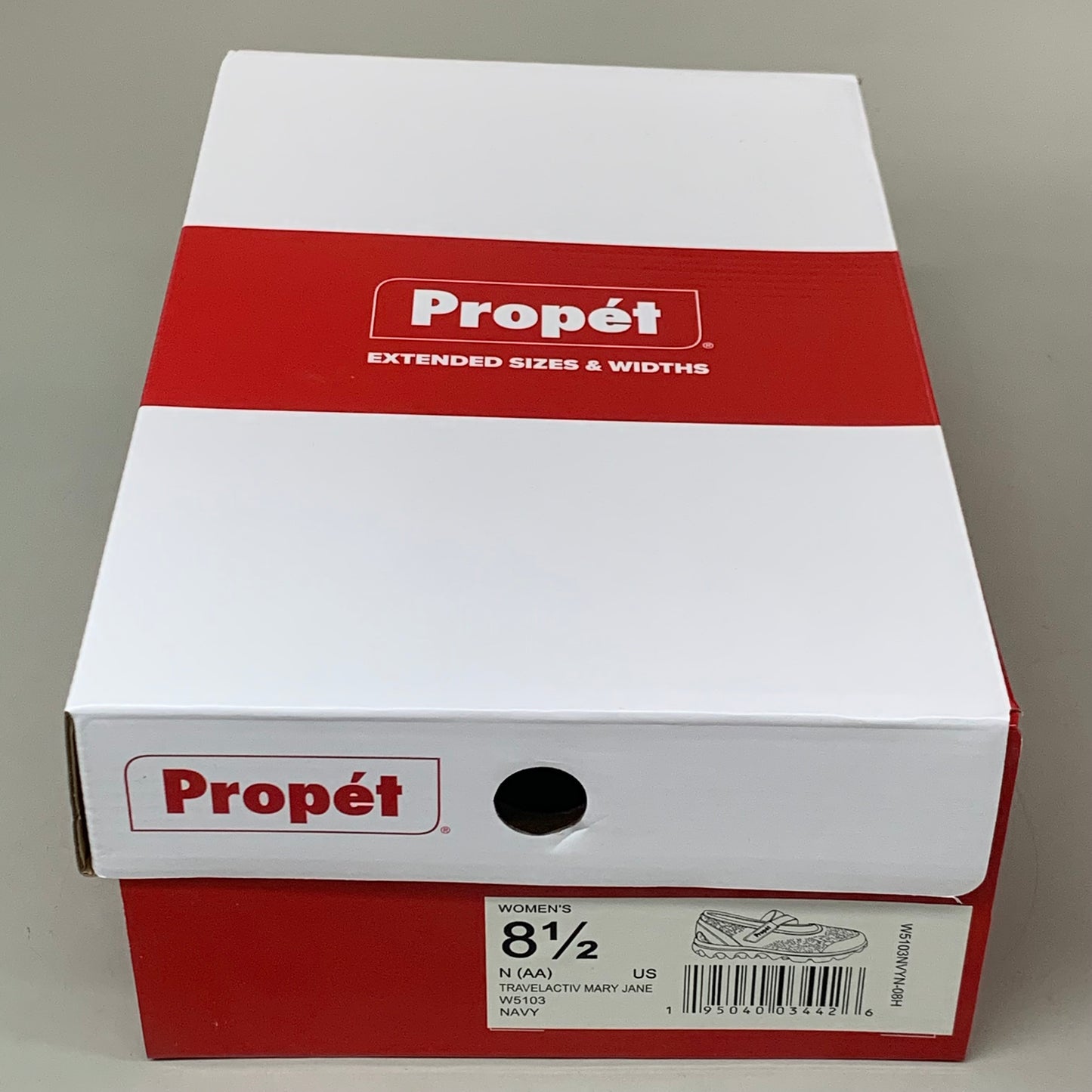 PROPET Travelactiv Mary Jane N(AA) Women's SZ 8.5 Navy W5103NVYN-08H