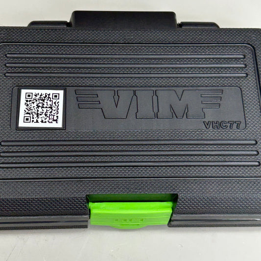 VIM TOOLS (77 PCS) Low Profile Master Bit Set 5/8" Long Bits Black VHC77