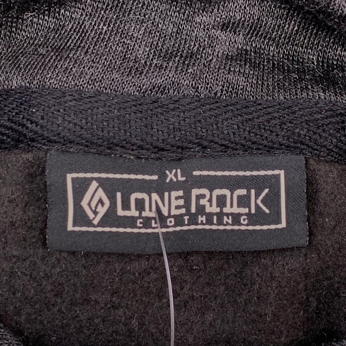 LONEROCK Helen Georgia Tie Hoodie Sz X-Large Green