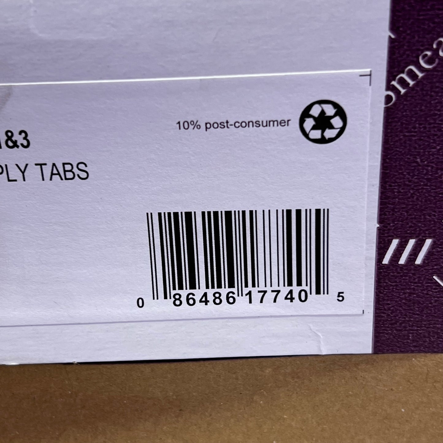 SMEAD (50 PACK) Fastener File Folder Legal Sz 1/3 Cut Tab Red 17740