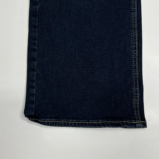 SILVER JEANS CO Suki Curvy Fit Mid Rise Slim Boot Jeans Women's Sz 18/33 Indigo