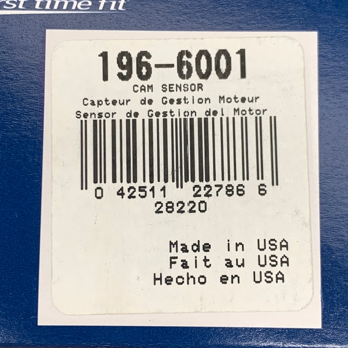 DENSO Engine Camshaft Position Sensor 196-6001