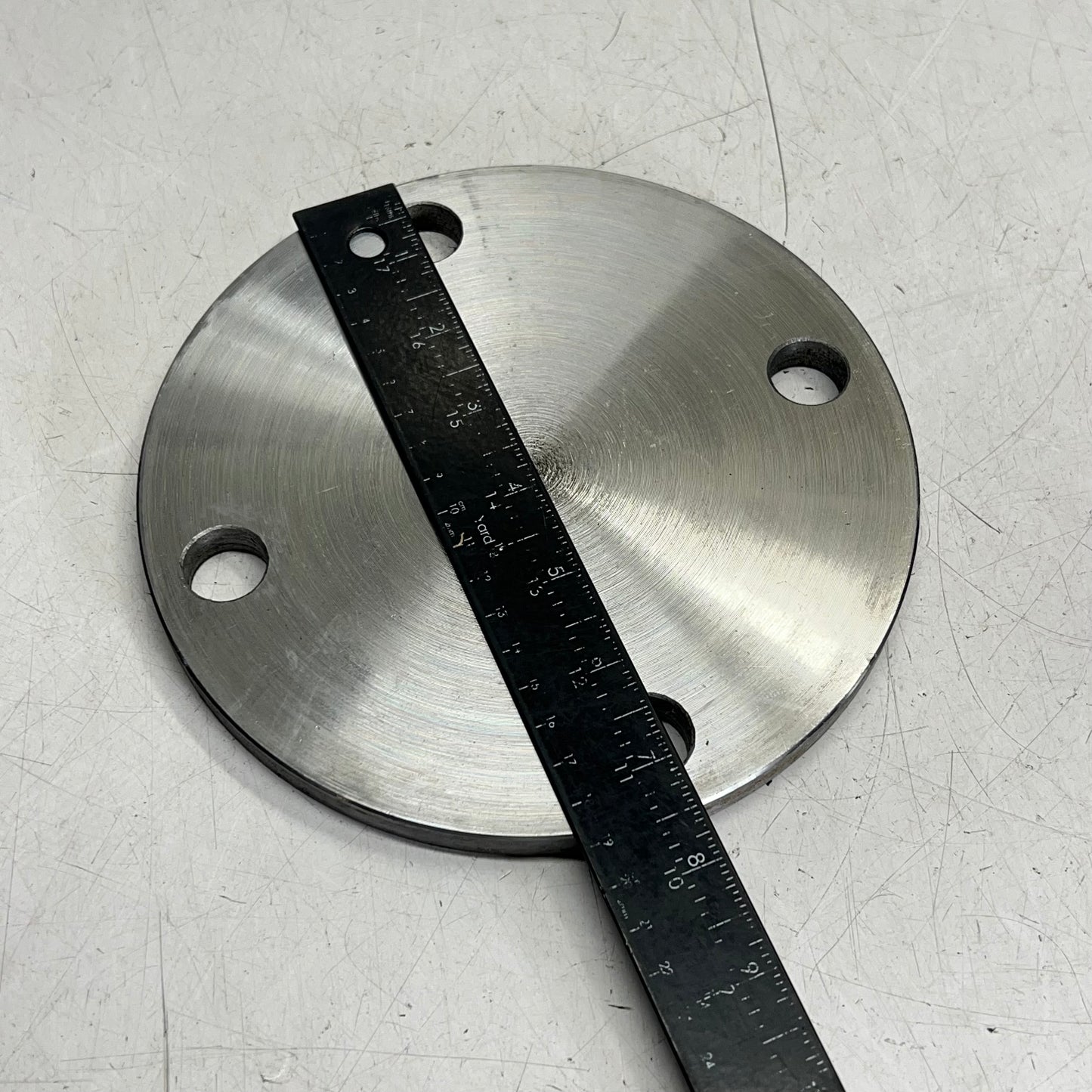 Carbon Steel Blind Flange For Piping Systems 1/2" 4 Hole IC-FL 1/2-PL-B-3
