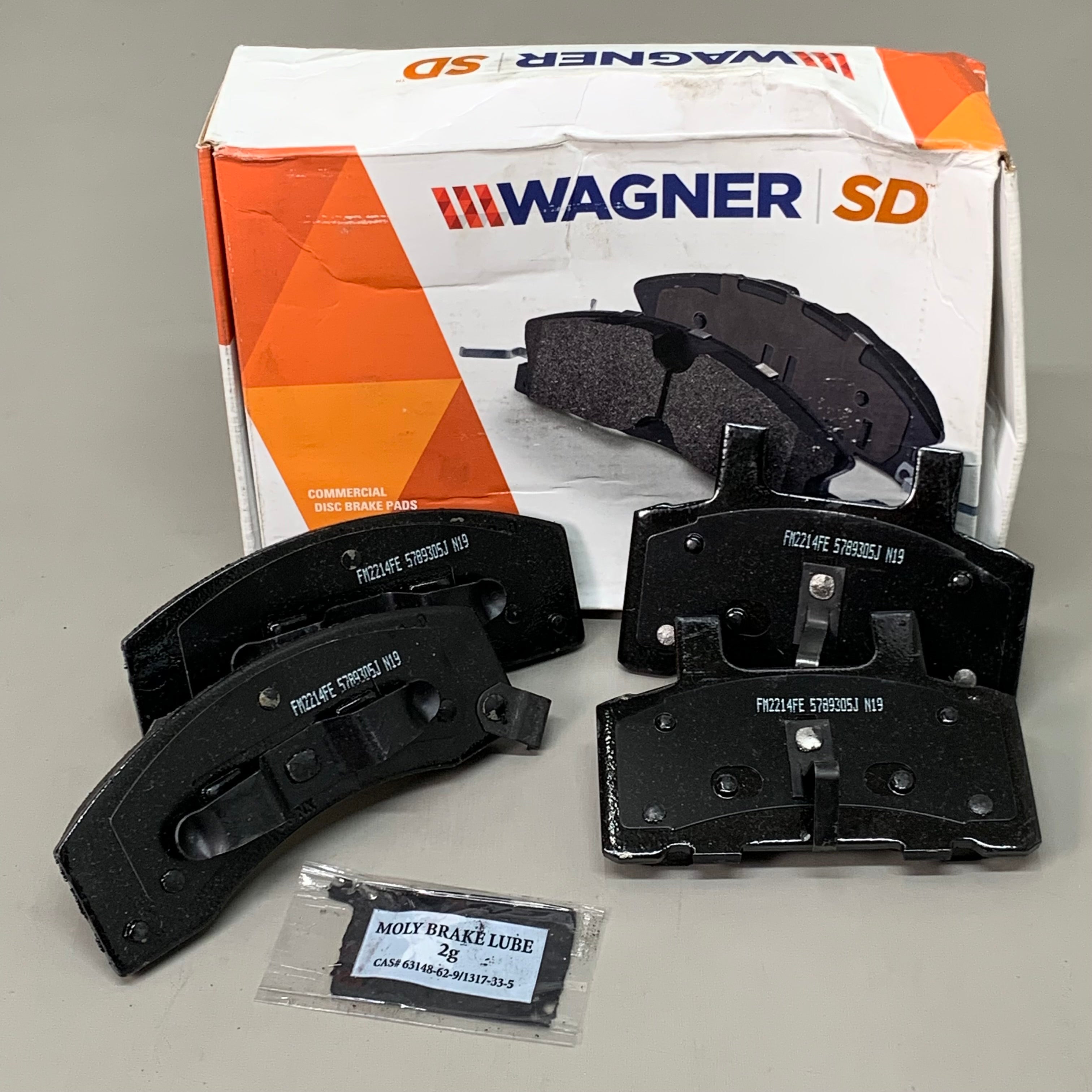 WAGNER SevereDuty Semi-Metallic Disc Brake Pad Set 6