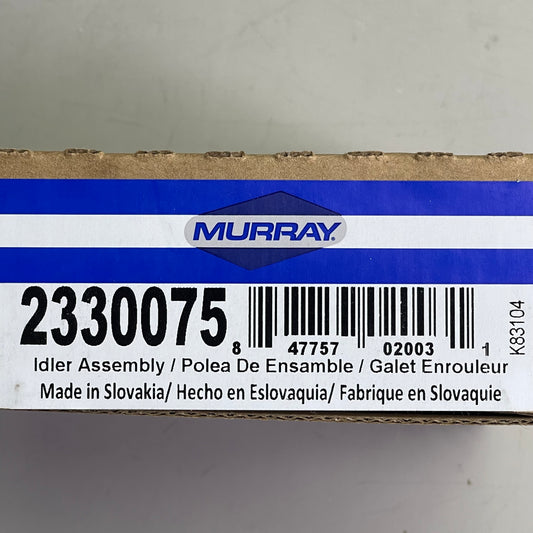 MURRAY Idler Tensioner Pulley Heavy-Duty Thermoplastic Smooth Black for BMW 2330075