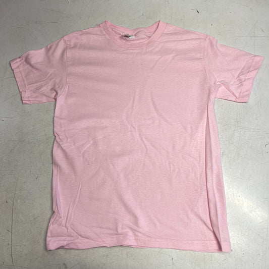 ZA@ AMERICAN APPAREL (12 PACK) Heavyweight Cotton Tee Unisex Sz S Pink 1301