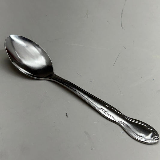 ABC (36 Pack) Stainless Steel Flora Stamped-Teaspoons FLO-01 (New Other-Distressed Packaging)