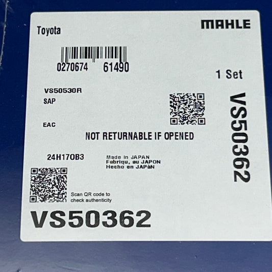 MAHLE Engine Valve Cover Gasket For Scion,Toyota & Lexus VS50362