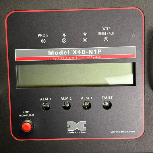 DETCON INC. Integrated Alarm & Control System X40-32-N1P CONTROLLER