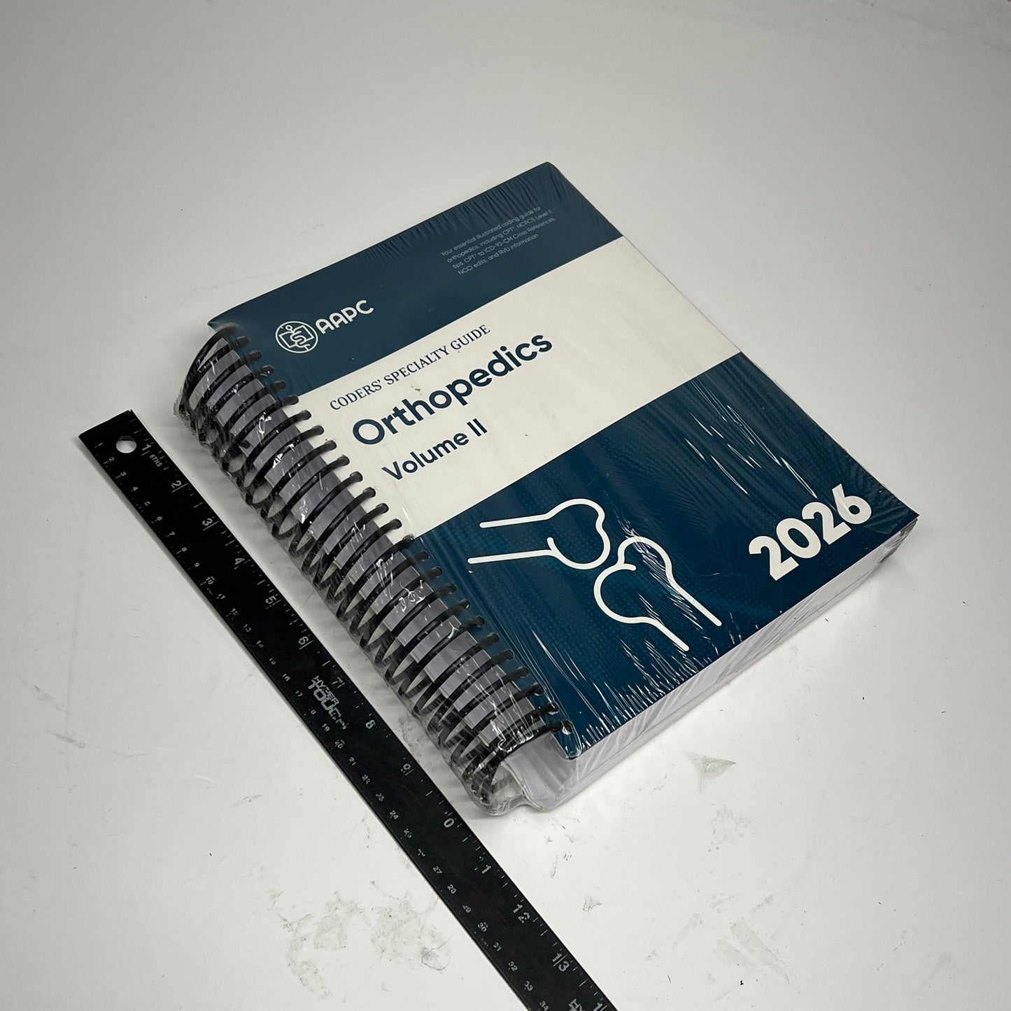 AAPC Coders Specialty Guide 2026 Othopedics Vol 1 & 2 Paperback Spiral Books