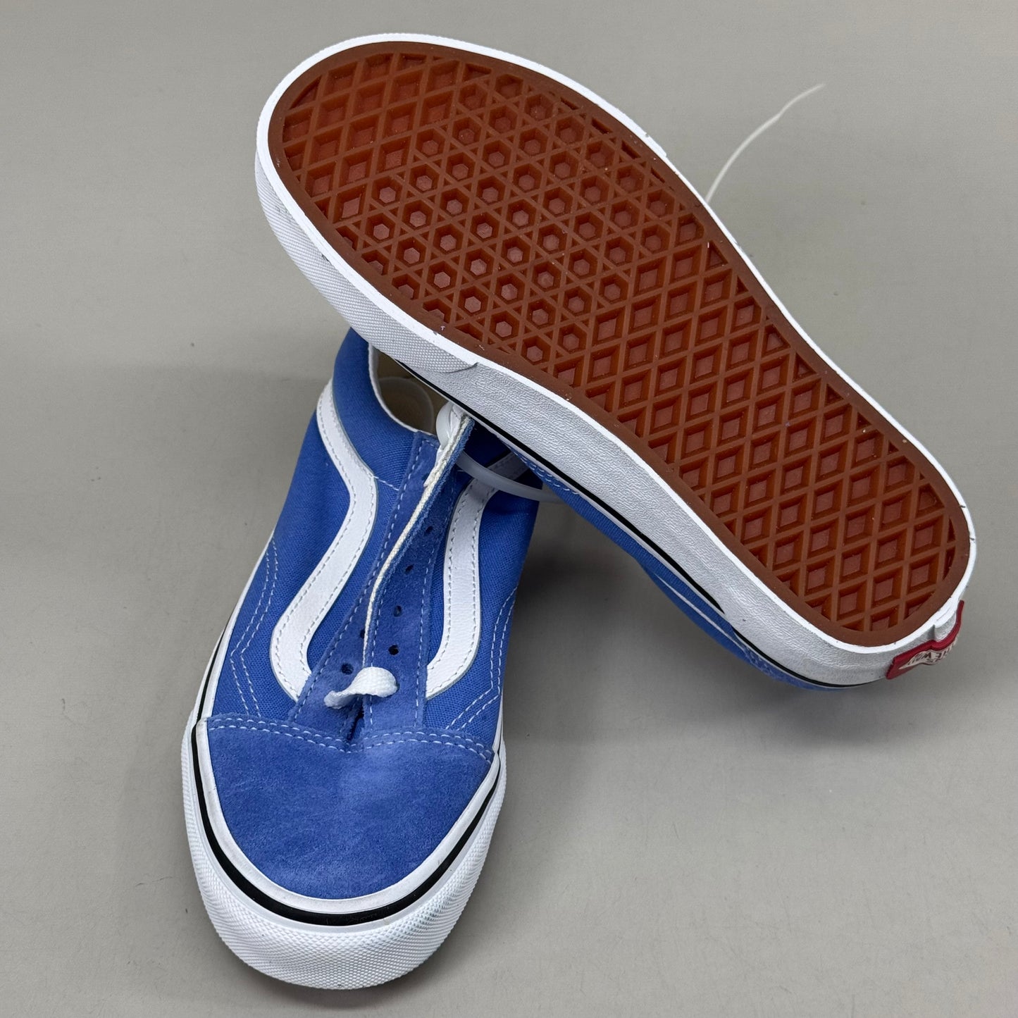 VANS Old Skool Shoe Low Top Suede & Canvas Women's 5.0 Men's 3.5 Ultra Marine