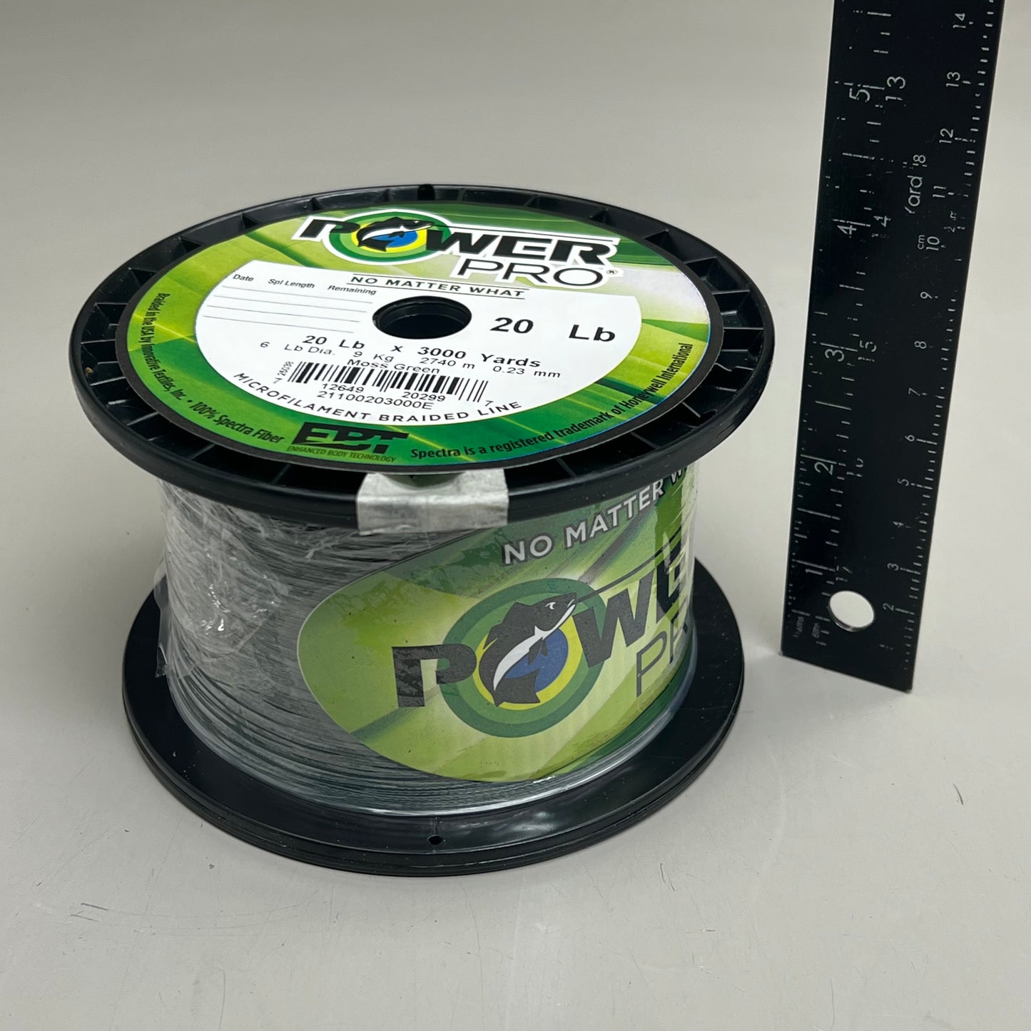 POWER PRO High-Performance Spectra Braid Abrasion Resistant 20lb X 3000 Yds