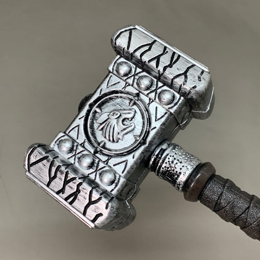 UNDERWRAPS (2 PACK) Norse God Thor Hammer Vikings Prop 21" in Length 30022