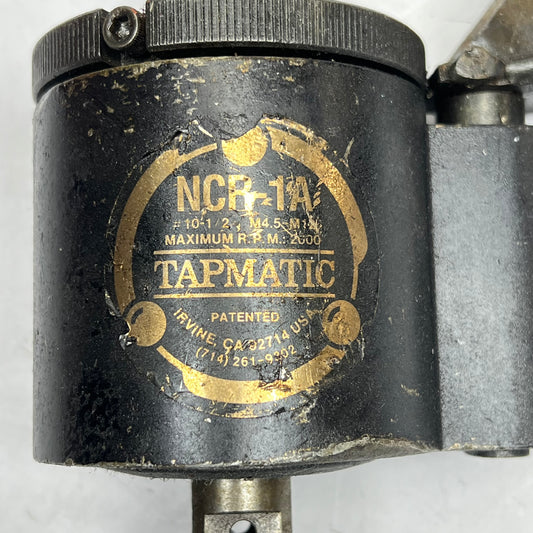 TAPMATIC Reversing Tapping Head 1" Shank #10 - 1/2 Black NCR-1A (Used)