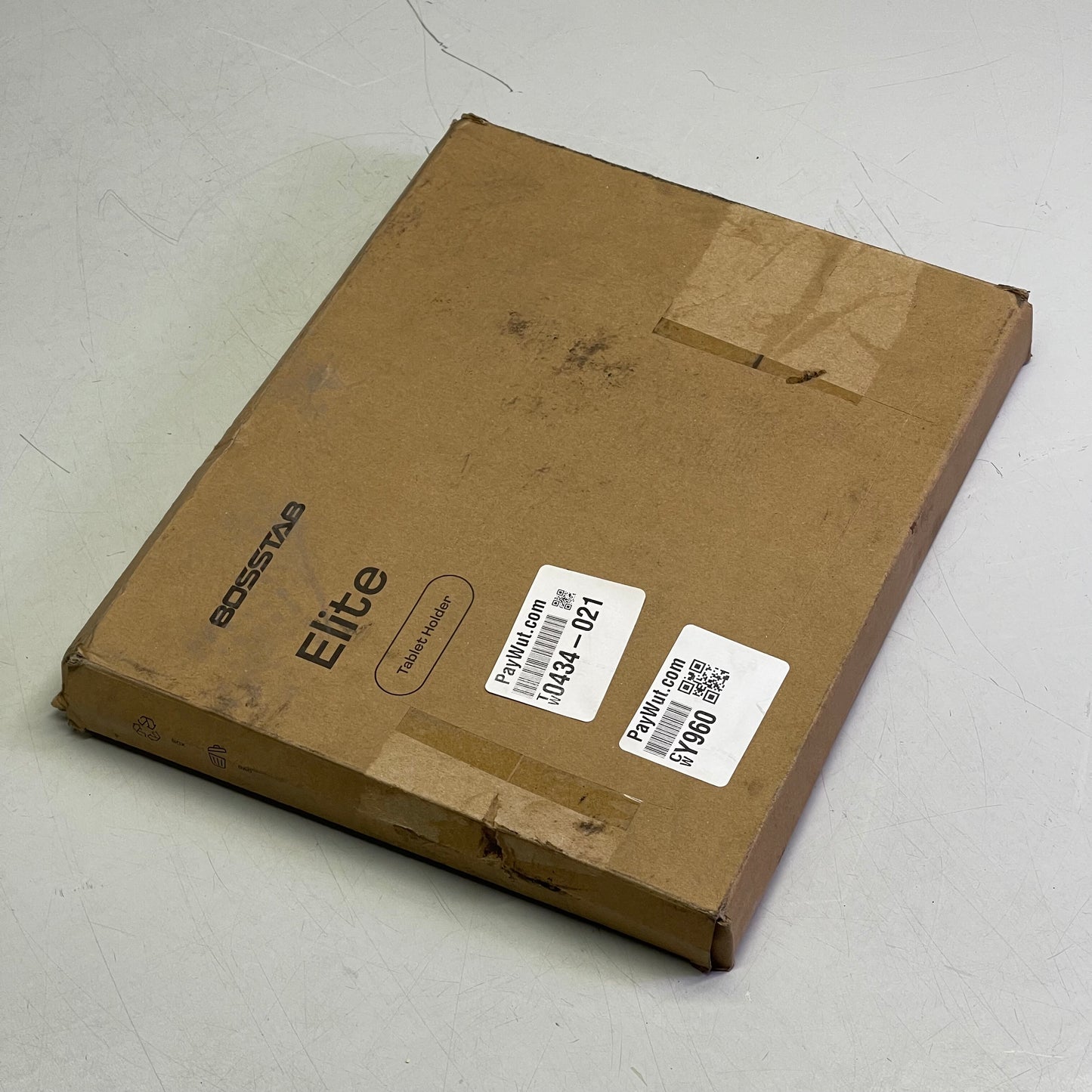 BOSSTAB Elite Tablet Holder 13"x10.5"x1" Black