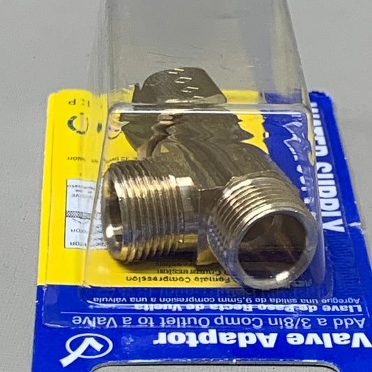 ZA@ BRASSCRAFT (2 PACK) Valve Adaptor Female 3/8" O.D TubeX3/8"X1/4" Gold CT2-666X P