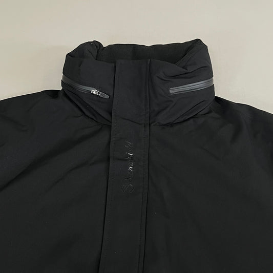 SAMSHIELD Livio Equestrian Rain Jacket Winter Coat Men's Sz L Black
