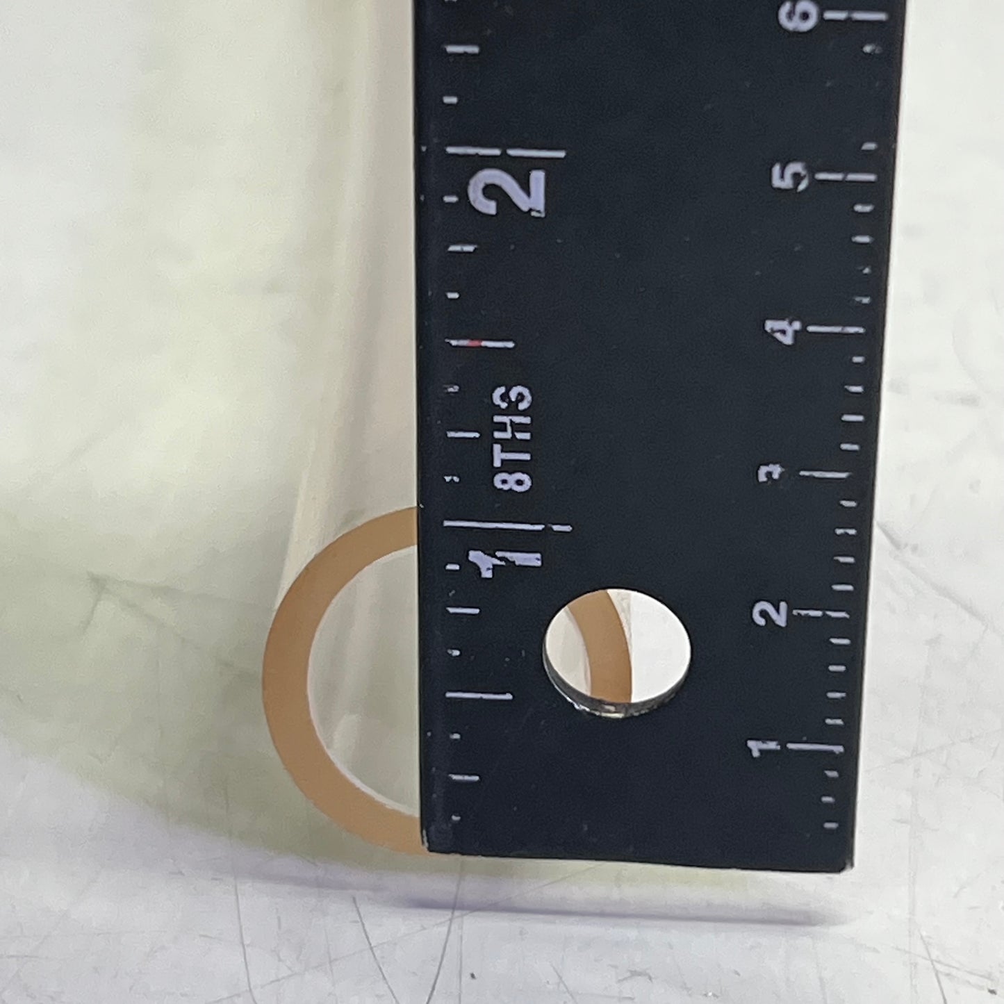 MASTERKLEER PVC Pvc Tubing Clear Sz 2' L x 3/4" inside x 1"Outside AJD00053-2