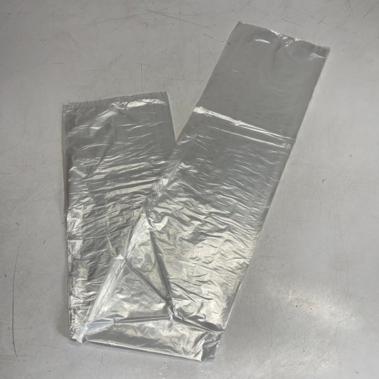 STAR (100 PACK) Poly Plastic Bags Huge!! 54"x39" Transparent 8105-00-145-0163