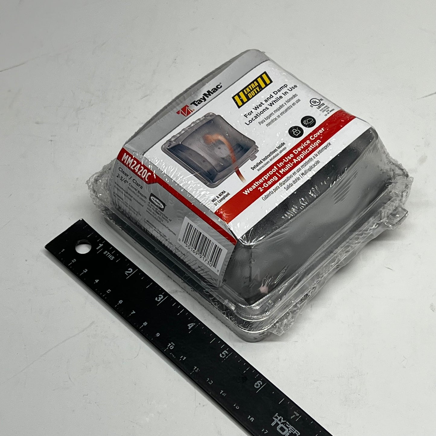 TAYMAC (2 PACK) 2-gang Weatherproof In-use Cover Extra Duty 2-3/4" Deep MM2420C
