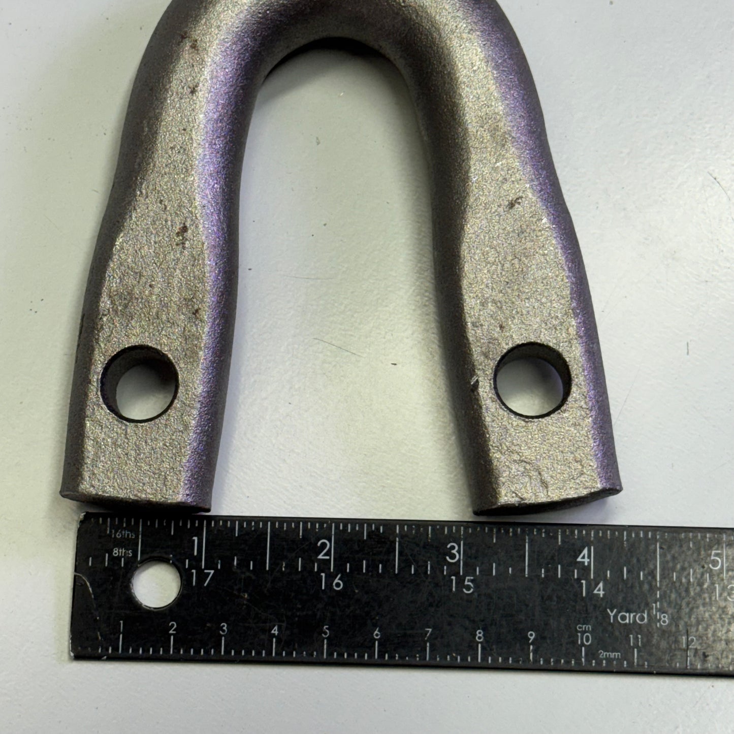 2 PACK U-Shaped Decoupling Lever Bracket 5" x 4" Grey