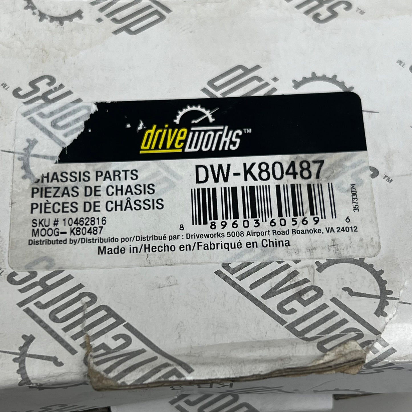 MOOG Drive Works Front Sway Bar End Link Driver for Acura, Honda & Mazda K80487