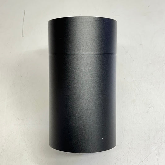 QUORUM Main Street Cylinder 1 Light Outdoor Wall Lantern 7.75" Black 720-69