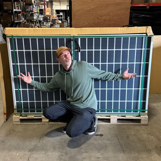 SEG SOLAR Photovoltaic Solar Panel Module Black 460W 75" L x 45" H x 1.5" W SEG-460-BMB-TB