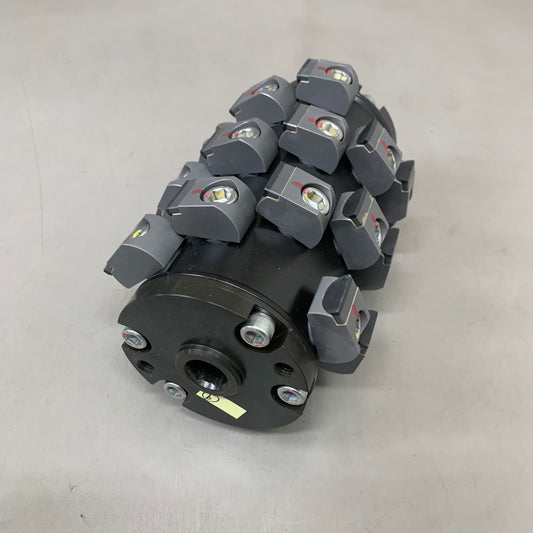 GRACO Quik Cut Diamond Drum Complete, PDC, Flat 5.5" 8"W Grey 2001721