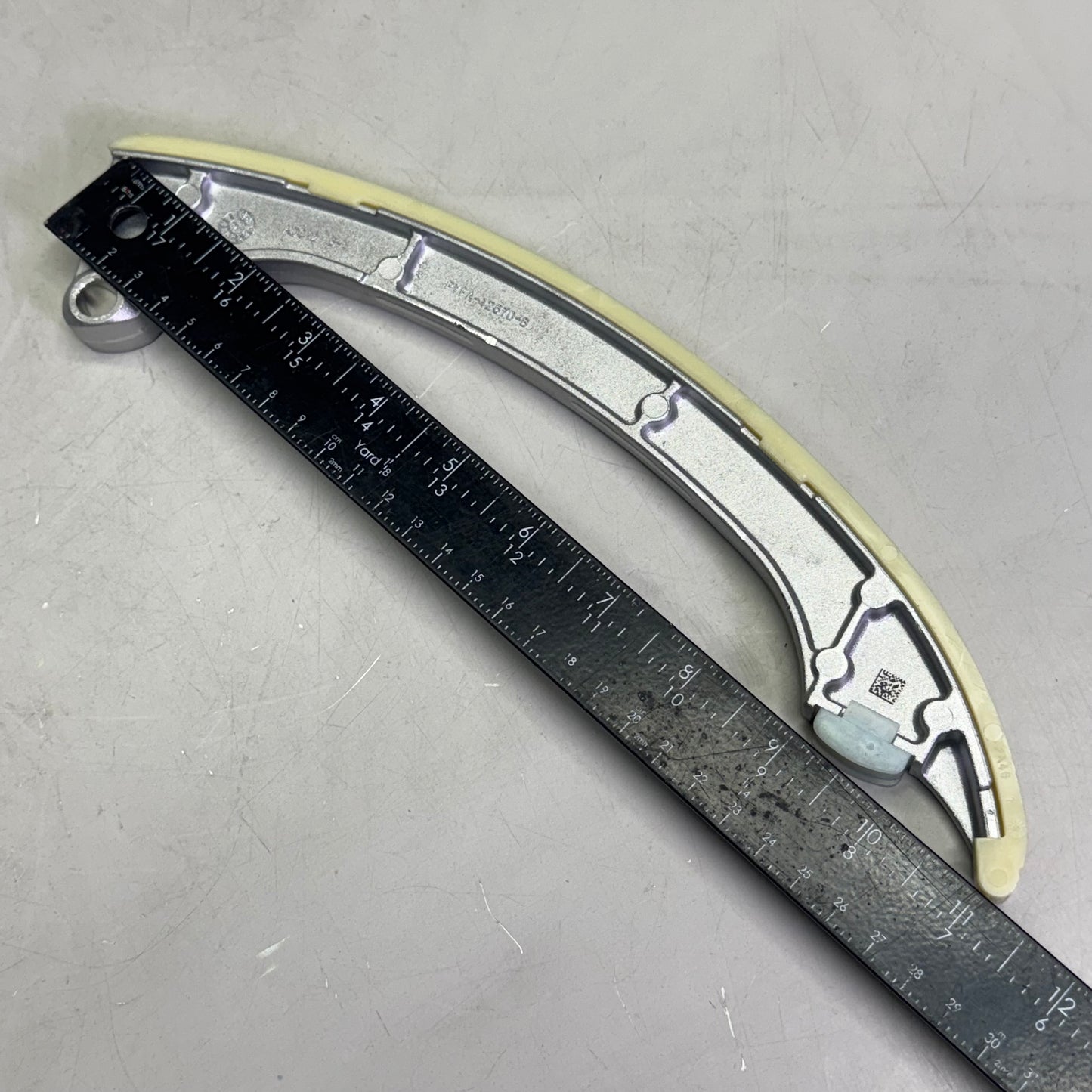 MAZDA (2 PACK) Timing Deflector Curve Sz 11" L, Grey PYFA-12670-B