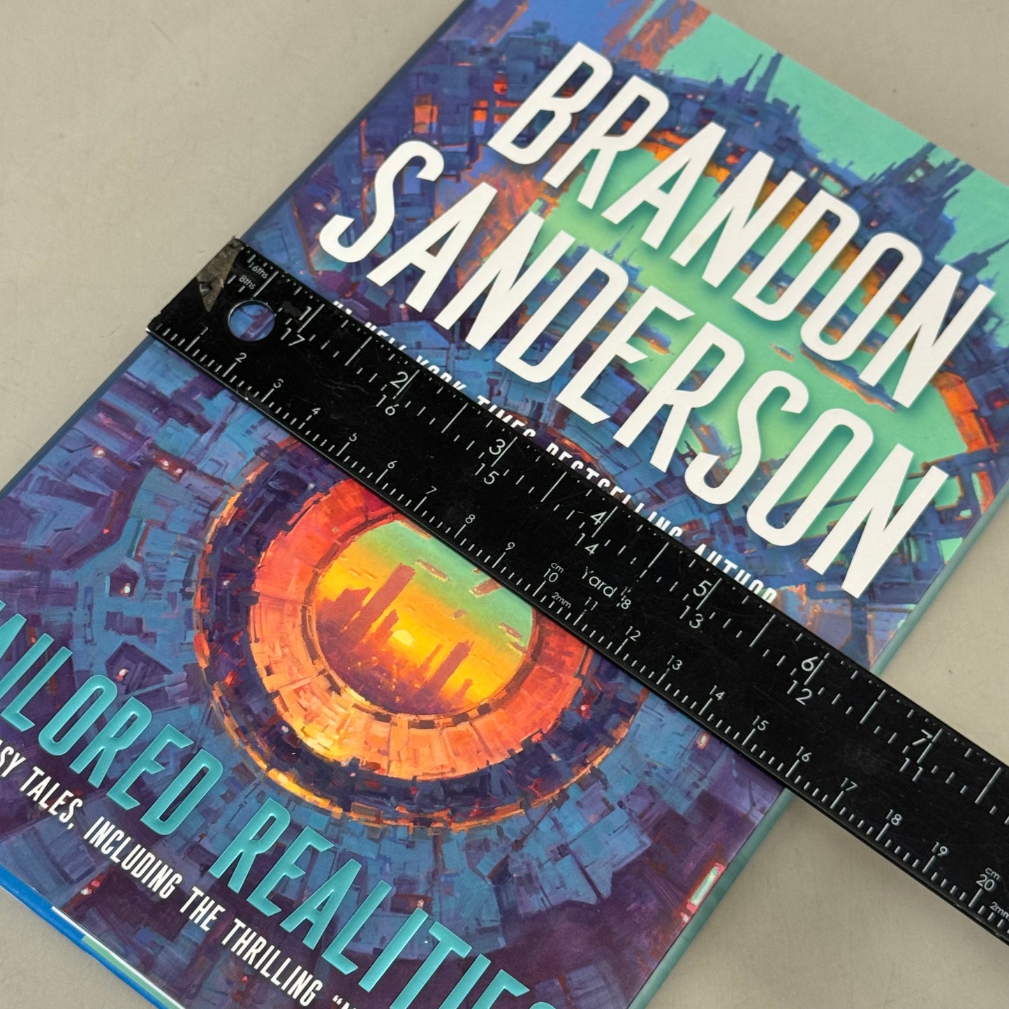 TOR PUBLISHING Tailored Realities Brandon Sanderson Hardcover