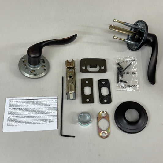 KWIKSET Tustin Passage Lever Door Handle Venetian Bronze 720TNL 11P 6AL RCS