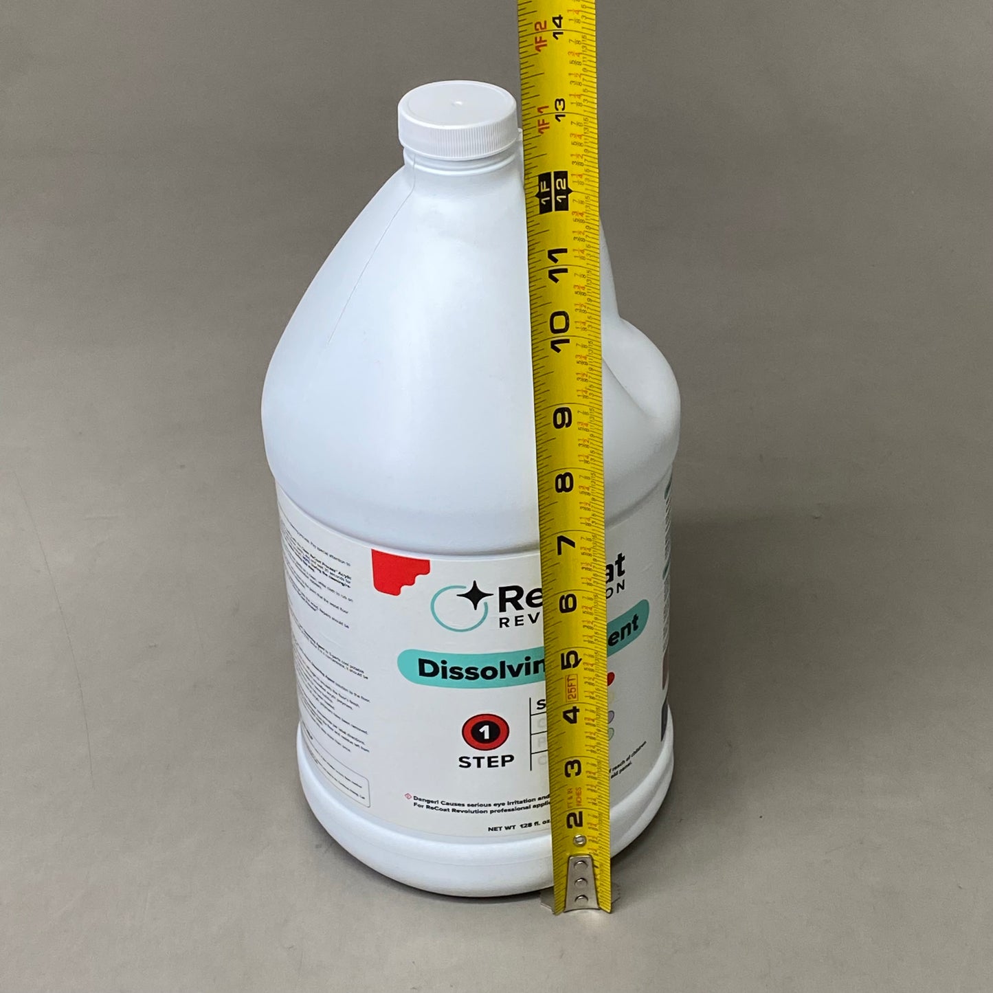 RECOAT REVOLUTION Dissolving Agent Step 1: Strip It 128 Fl oz/ 1 GAL