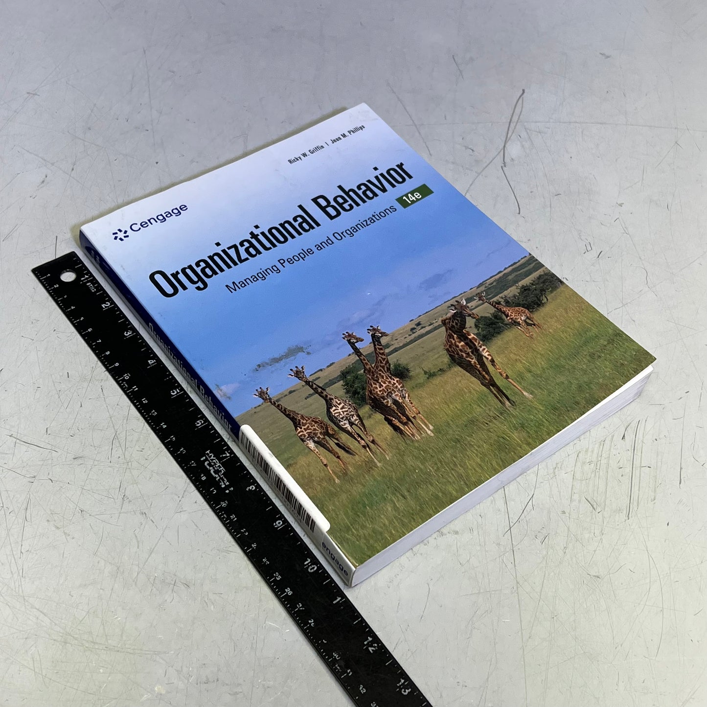 ORGANIZATIONAL BEHAVIOR Managing People & Organizations Paperback Book (As-is)