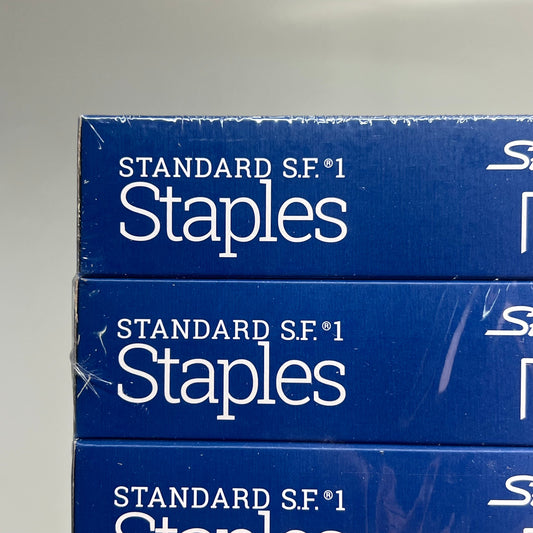 SWINGLINE (5 PACK, 5000 EACH) Standard 1/4" Length Staples Full Strip S7035101S A