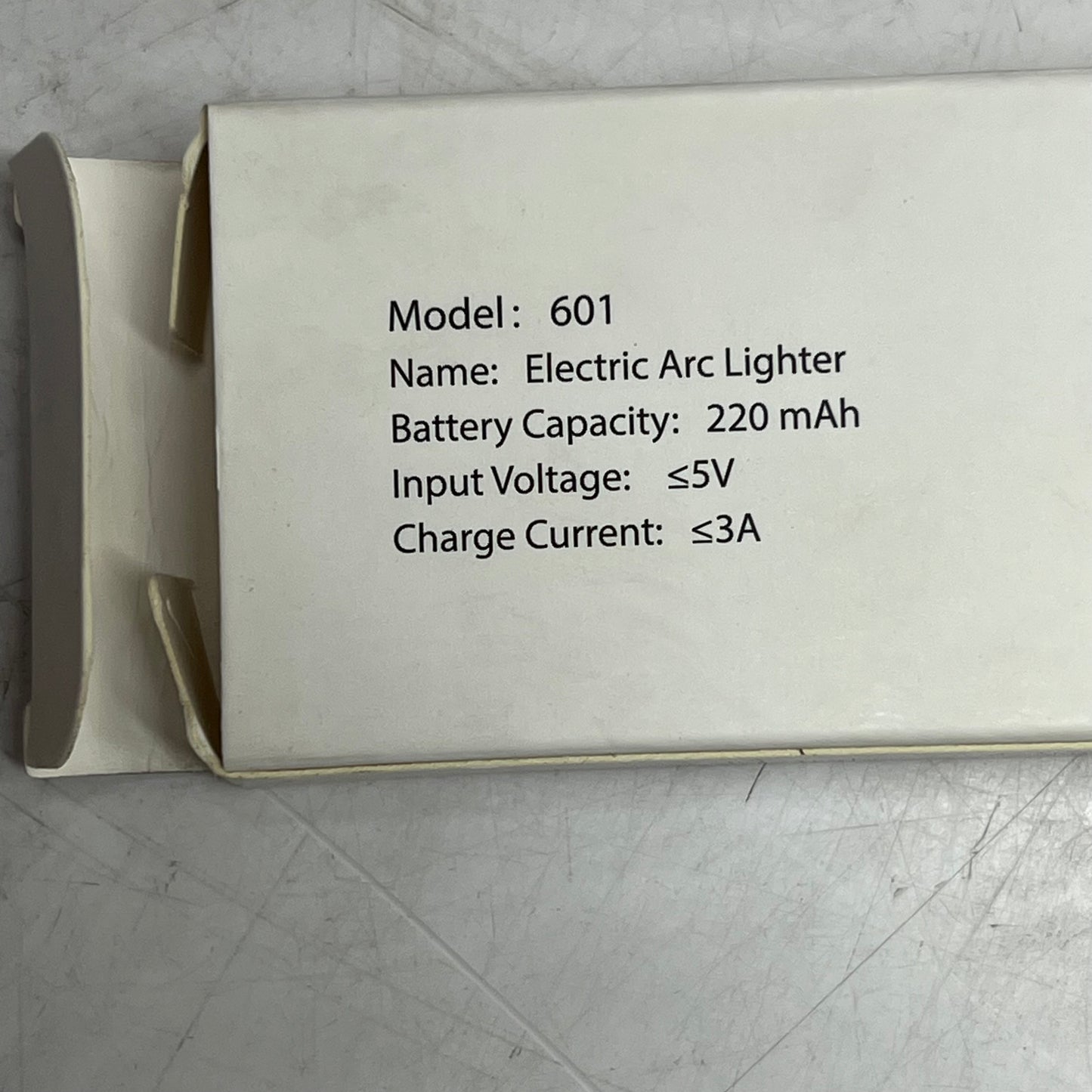 DRIVE Electronic Arc Lighter 220 mAh 5V 3A - 7.5" Length Dark Grey 601