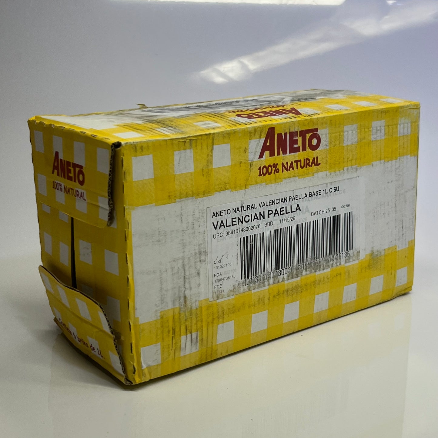 ZA@ ANETO (6 PACK) Valencian Paella Base 1 L BB 11/26 A