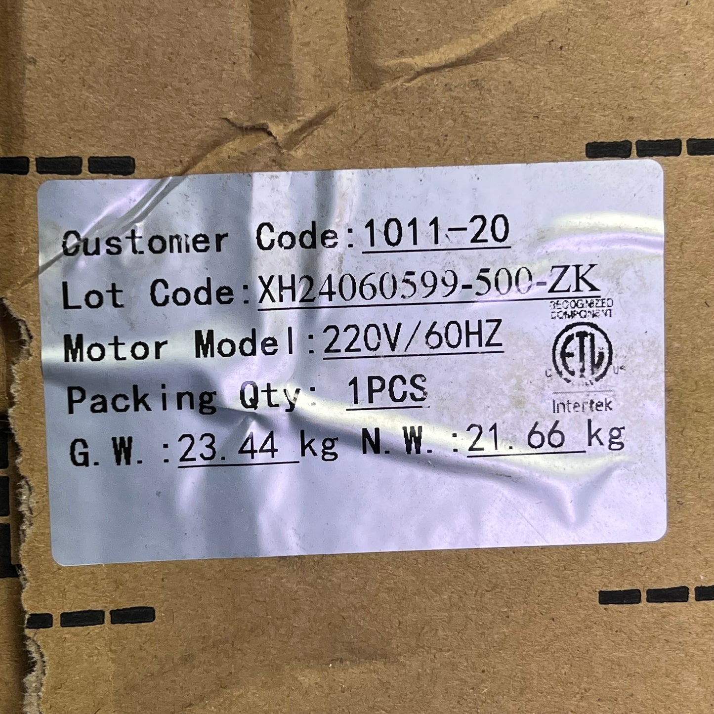 VIBO Hydraulic Power Unit 3360rpm 11 Liter Tank 200 V 60 Hz Black VAPU-220V-11L