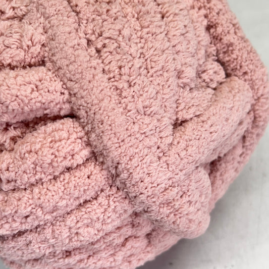 YARNSOIRATIONS Bernat Blanket Yarn Big 32 yds Jumbo Weight Chalk Rose 161251