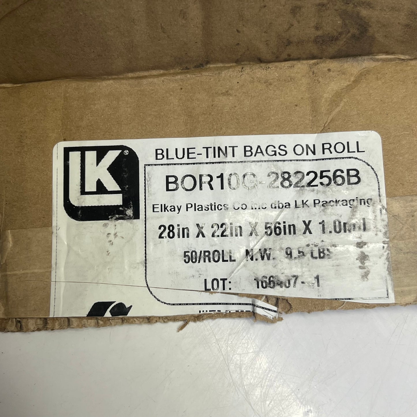 ZA@ LK (50 BAGS) Bags On Roll 28"x22"x56"x1.0ml