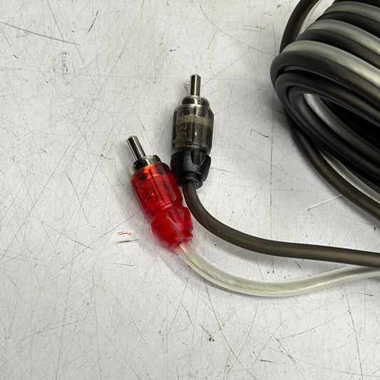 METRA Interconnect Rca Cable Stereo Audio Equipment 17' 2 CH Red/Black BY-RC17