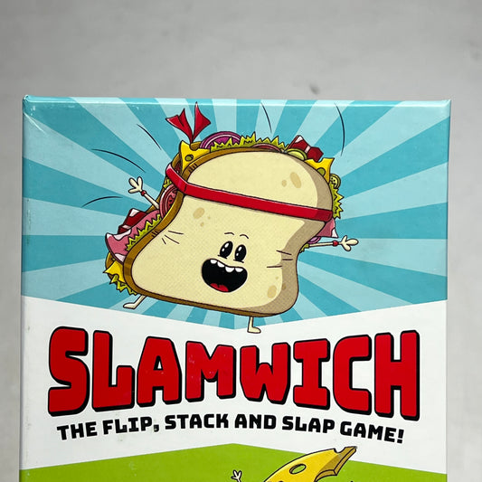 ZA@ GAMEWRIGHT Slamwich A Fast Flipping Card Game Ages 6+ (As-Is)