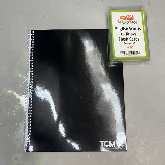 ZA@ TEACHER CREATED MATERIALS Engage Newcomers 3rd Grade Backpack Kit Black 156614