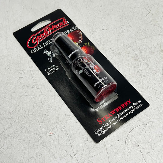 DOC JOHNSON (2 PACK) Good Head Oral Delight Spray Strawberry Flavor 1 Oz